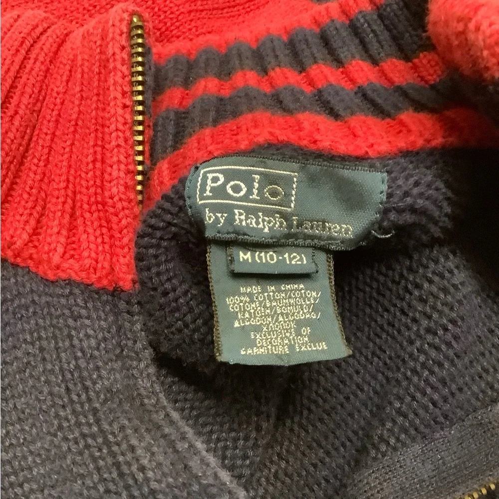 POLO by Ralph Lauren Cotton Sweater size M(10-12)
